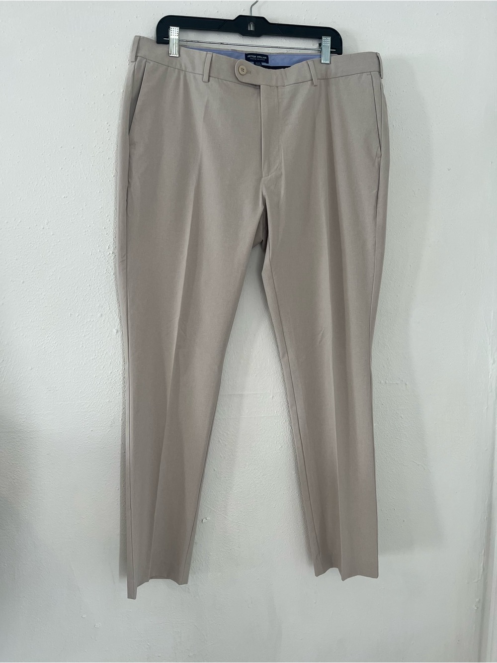Peter Millar Men's Dress Pants in Taupe Beige